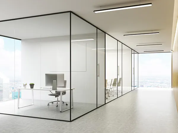 GLASS PARTITION WALLS